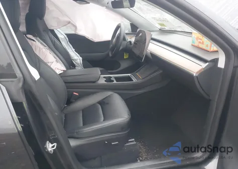 2025 Tesla Model Y Long Range Dual Motor All-Wheel Drive из США, поврежденный, VIN 7SAYGAEE5SF263181